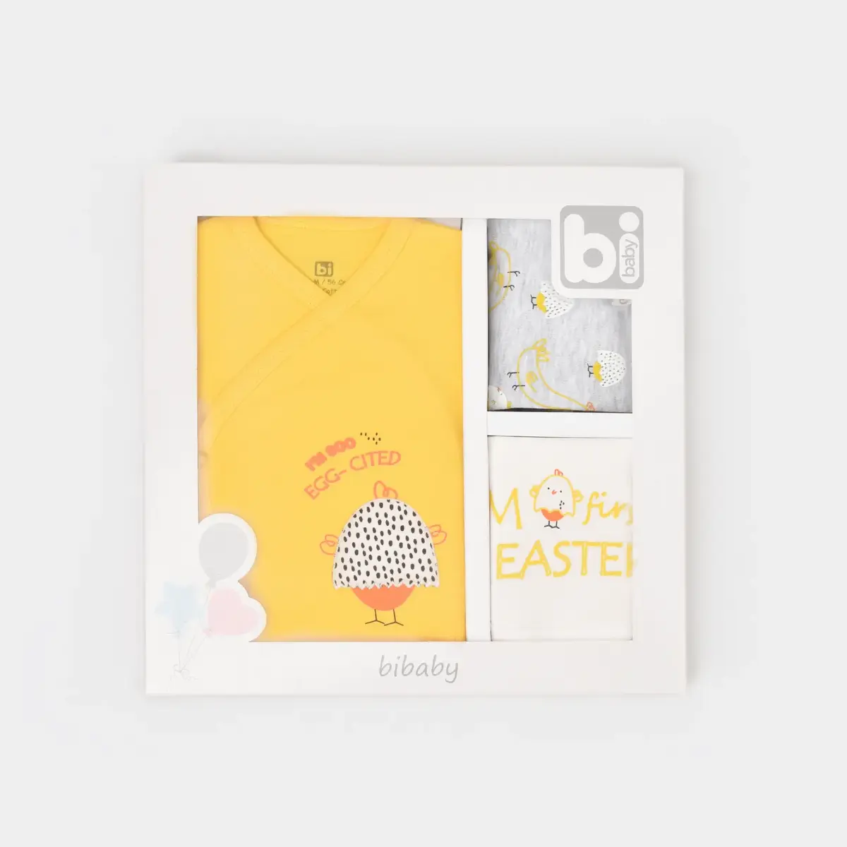Bibaby Hastane Çıkışı 5li Chick And Chick  Sarı - Kar Melanj