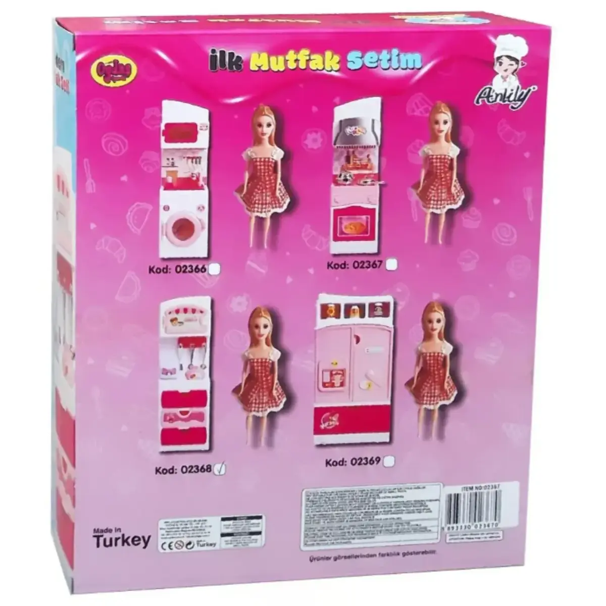 Anlily İlk Muftak Setim Fırınlı Bebekli