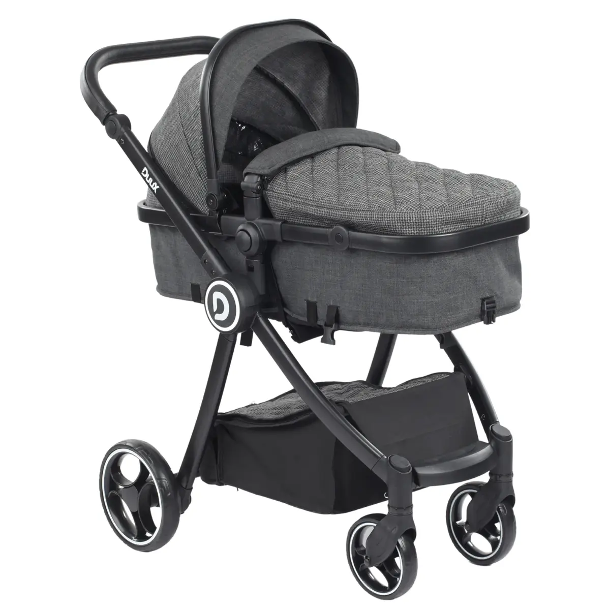 Duux Gator Travel Sistem Bebek Arabası Black