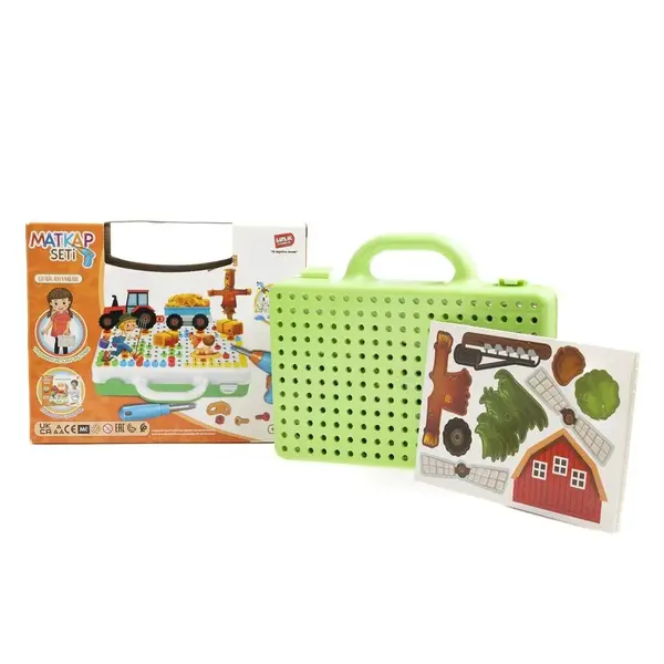 Eğitici Matkap Seti Çiflik Hayvanları 3D Stem Creative