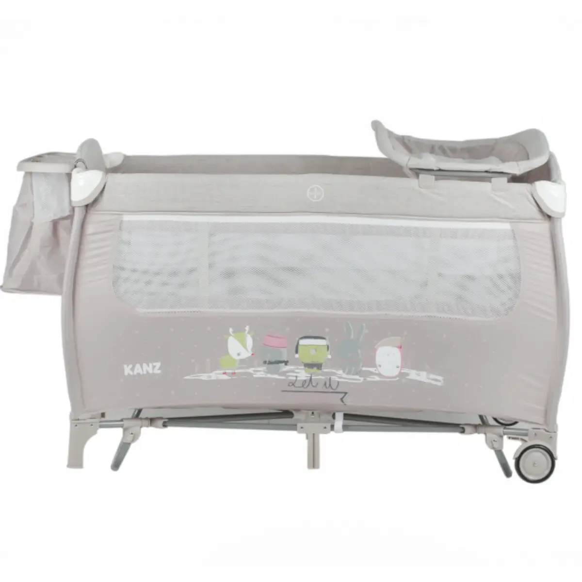 Kanz Pretty Oyun Parkı Yeni 70x120 cm Gri