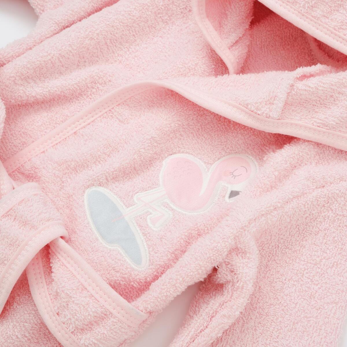 Bibaby Bornoz Takımı Flamingo Pembe