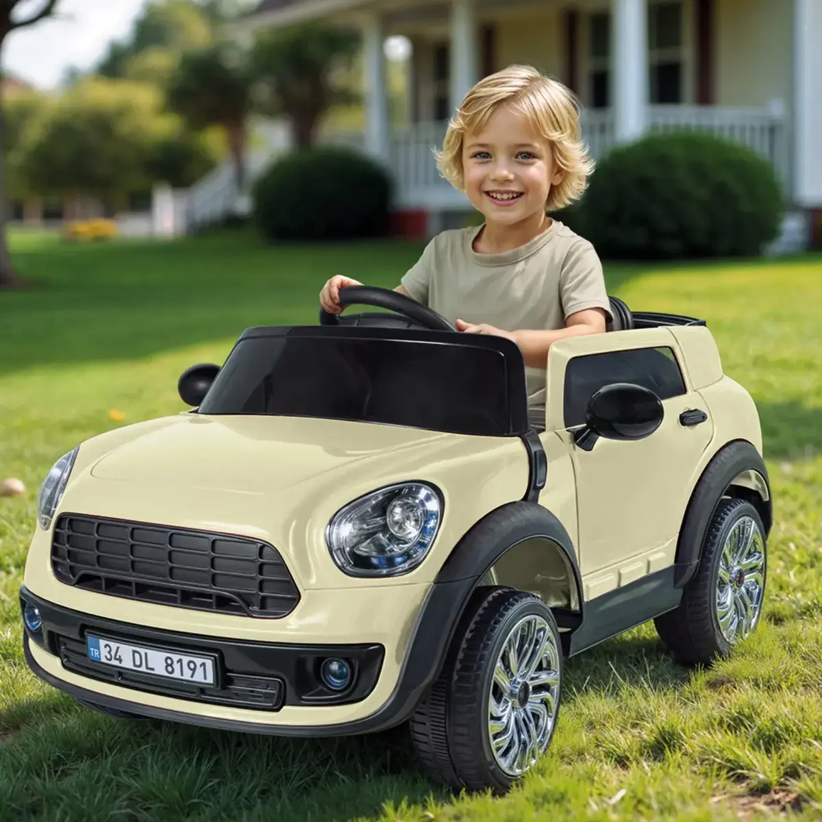 Dolu Coupe Akülü Araba Uzaktan Kumandalı 12V Nuve Yeşil