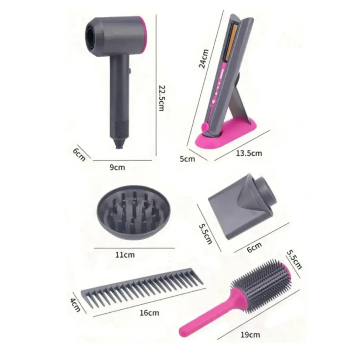 Vardem Sesli ve Işıklı Lüks Saç Bakım Seti 2 in 1 