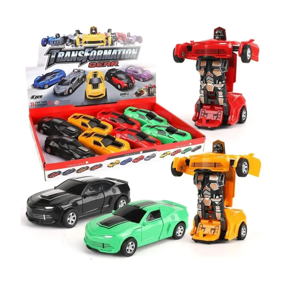 Vardem Sürtmeli Robota Dönüşen Araba Corvette