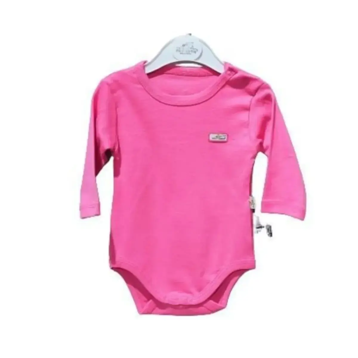 Mini Damla Body Uzun Kol Penye Pembe Mini Damla Body Uzun Kol Penye Pembe