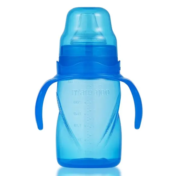 Mamajoo Kulplu Eğitici Bardak 270 ml Mavi