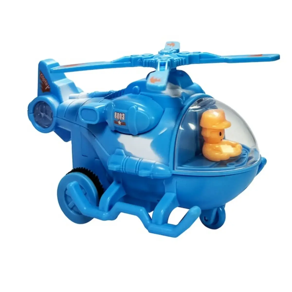 Vardem Sürtmeli Kamuflajlı Pilotlu Helikopter