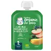 Gerber Organik Elmalı Muzlu Yabanmersinli Böğürtlenli Meyve Püresi 90 gr*7