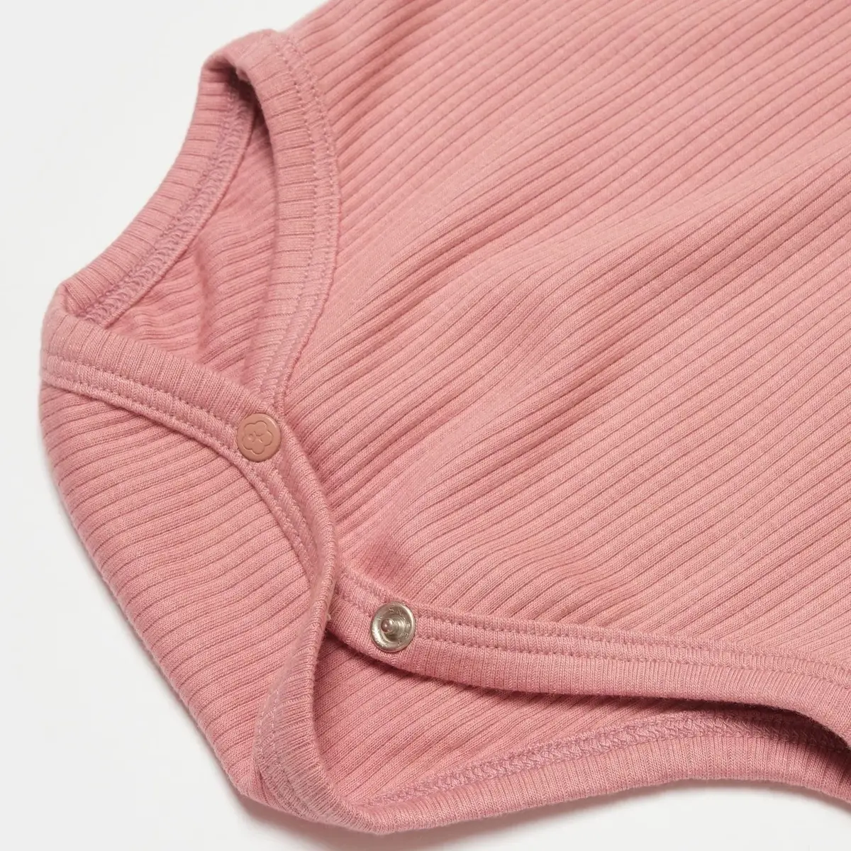 Bibaby Organik Body Kısa Kol Modal Nature Relax Coral