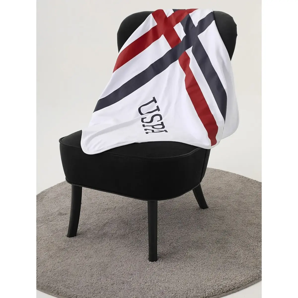 U.S. Polo Battaniye Ekru