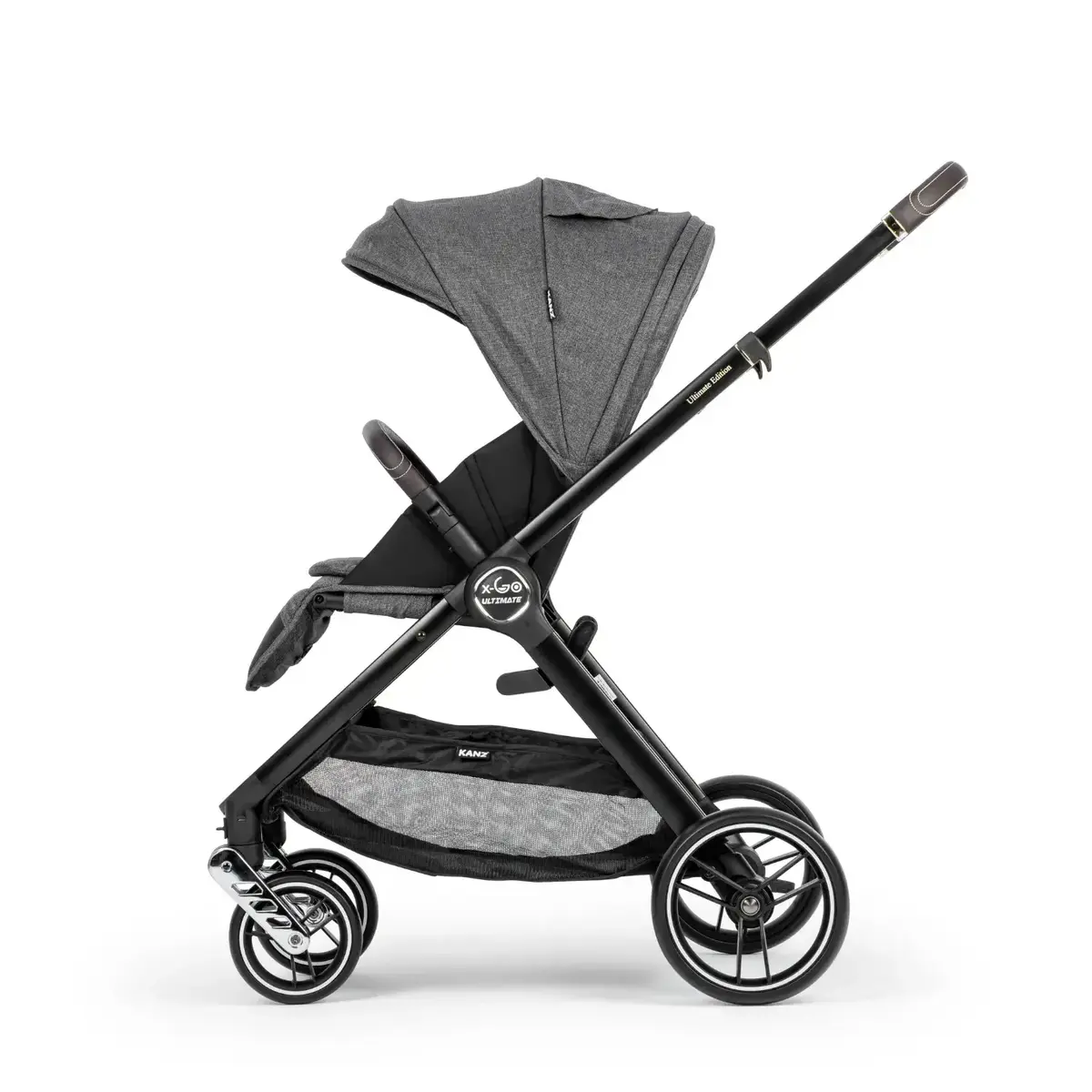 Kanz X-Go Ultimate Travel Sistem Bebek Arabası Silver Gri