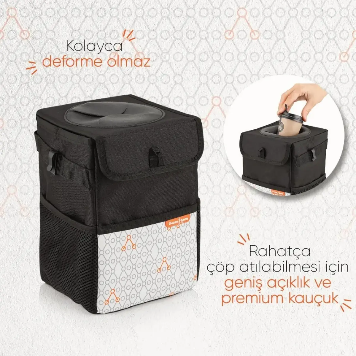 Gezenbebe Araba İçin Çöp Çantası