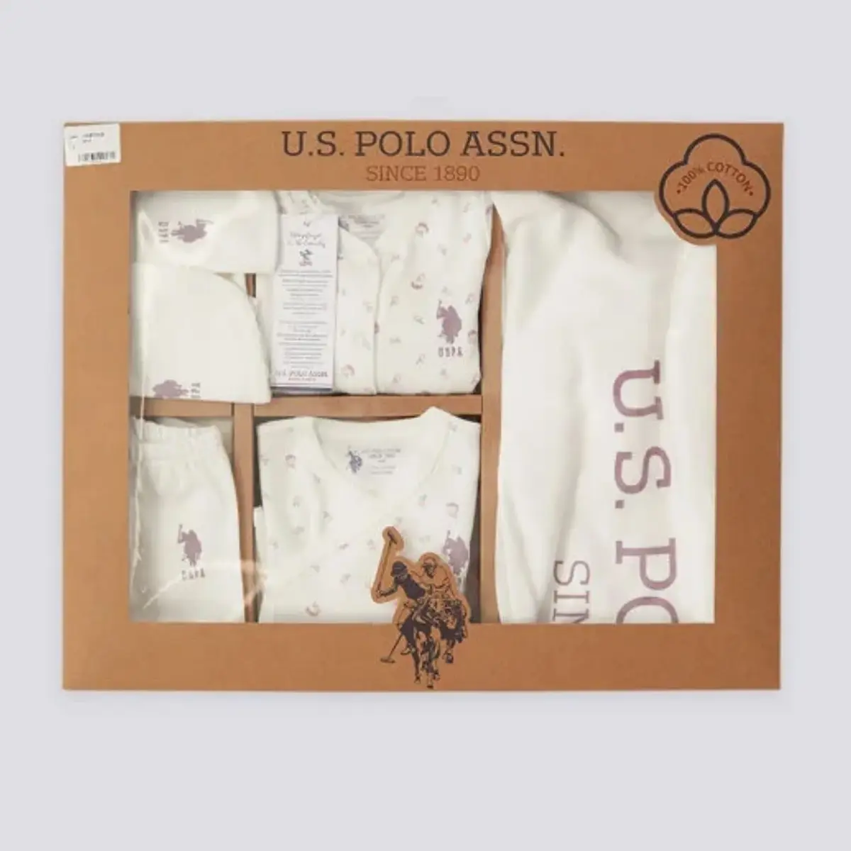 U.S. Polo Hastane Çıkışı 10lu Krem