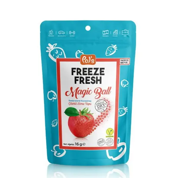 Pol's Freeze Magic Ball  Çilekli Elma Topu 16 gr