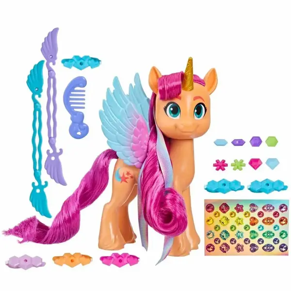 My Little Pony Kurdele Saç Tasarımlı Sunny