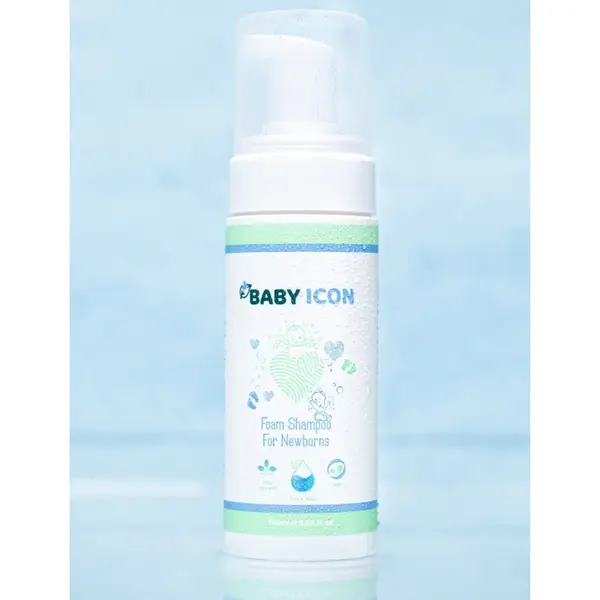 Baby İcon Yeni Doğan Konak Önleyici Köpük Şampuan 150 ml