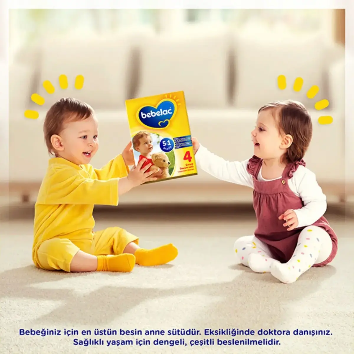 Bebelac 4 Çocuk Devam Sütü 800 Gr