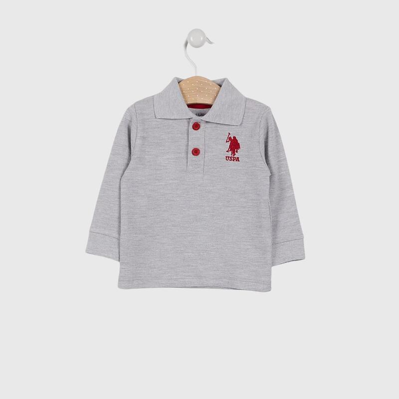 U.S Polo Sweatshirt Gri Melanj