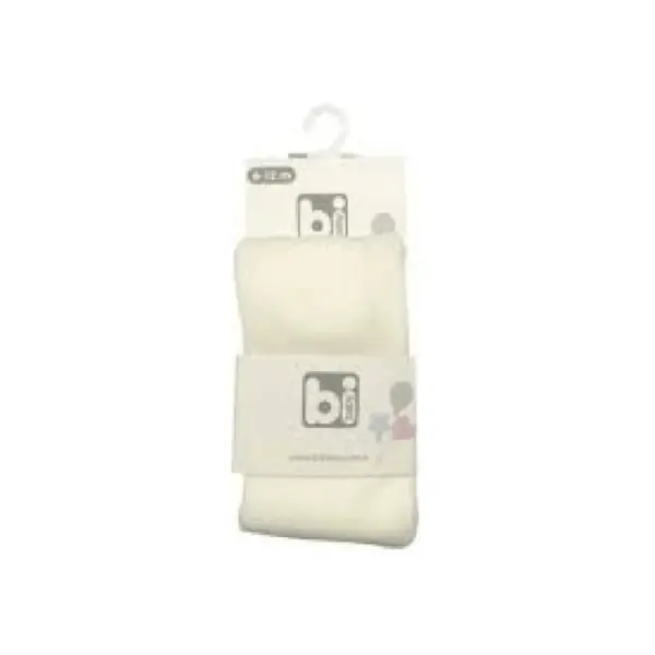 Bibaby Çorap Külotlu Klasik Düz Ekru