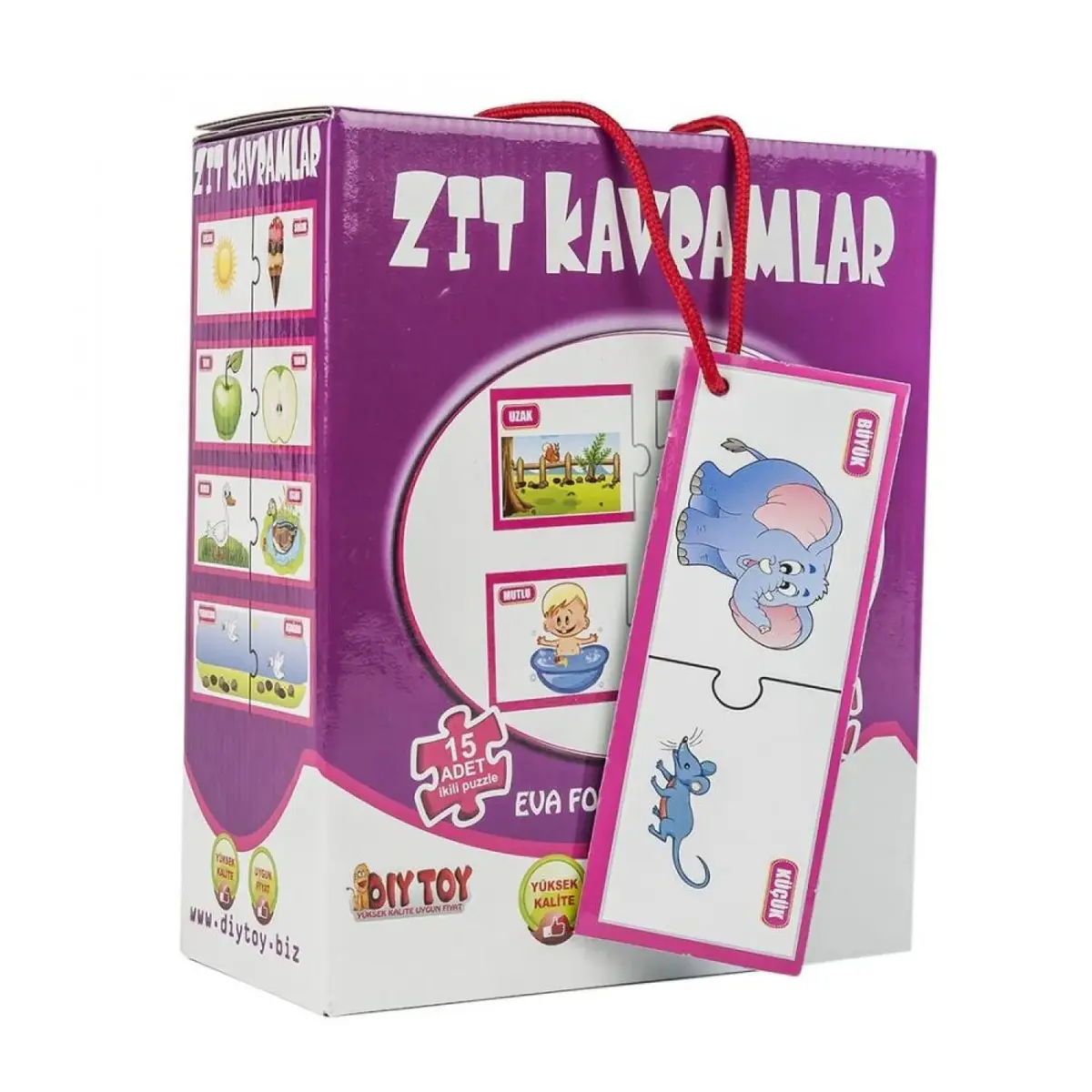 Eşleştir Öğren Zıt Kavramlar