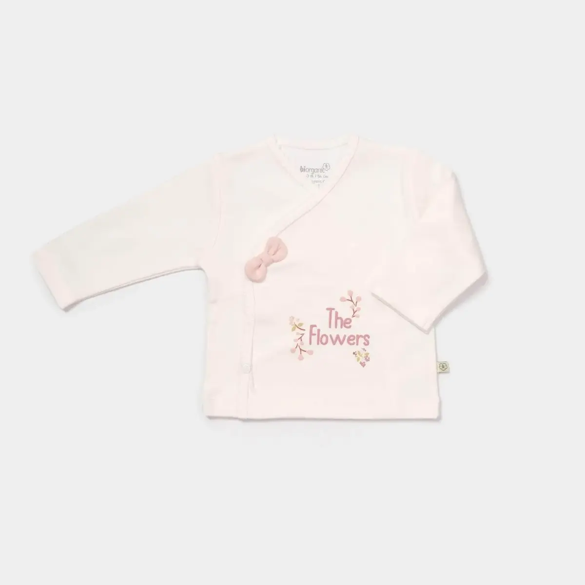Bibaby Organik Hastane Çıkışı 10lu The Flowers Ekru - Pembe