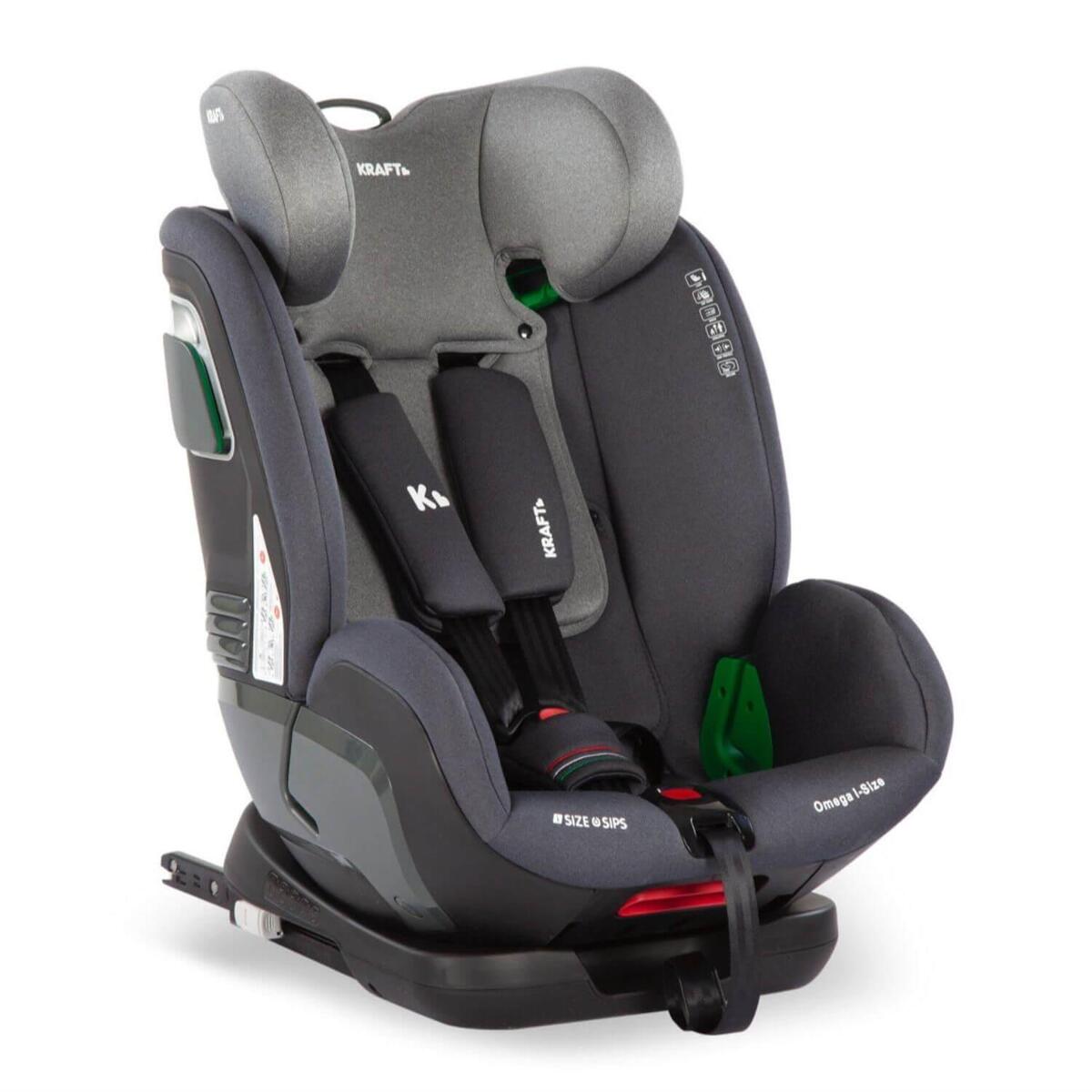 Kraft Omega I-Size Oto Koltuğu 9-36 Kg Light Grey
