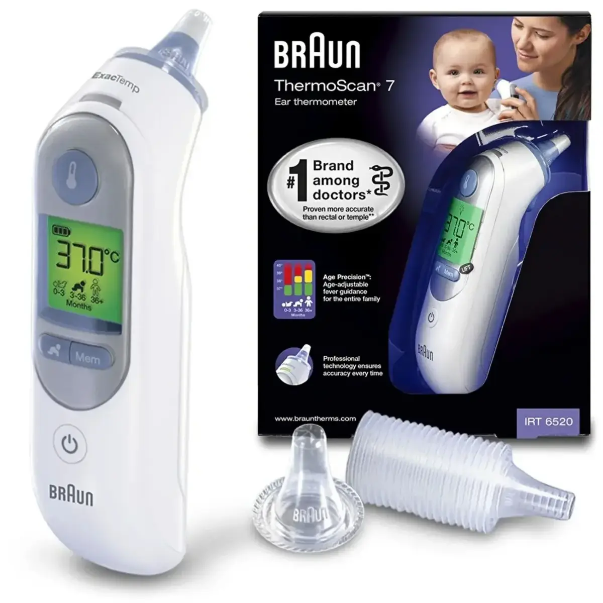 Braun IRT 6520 Thermoscan Kulaktan Ateş Ölçer