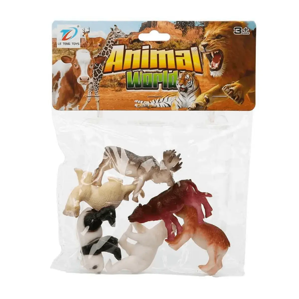 Vahşi Hayvanlar Küçük Boy 6'lı