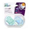 Philips Avent SCF344/22 Ultra Air Silikon Emzik 2li 6-18 Ay Desenli Erkek