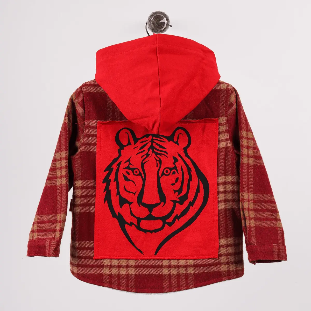 Overdo Gömlek Oduncu Welsoft Baskılı Kırmızı