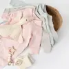Bibaby Organik Tulum Fermuarlı Nature In Waffle Yeşil Melanj