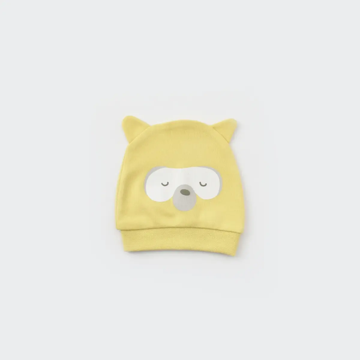 Bibaby Organik Zıbın Takımı Battaniyeli Tüllü Baby Racoon Lemon Grass Vanilla Ice