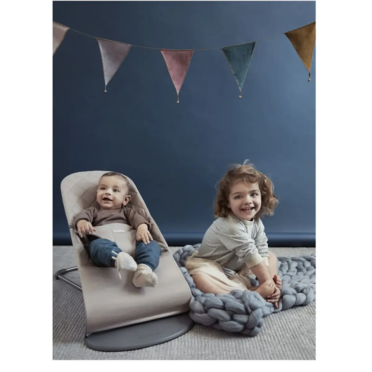 Babybjörn Balance Bliss Ana Kucağı Cotton Sand Grey