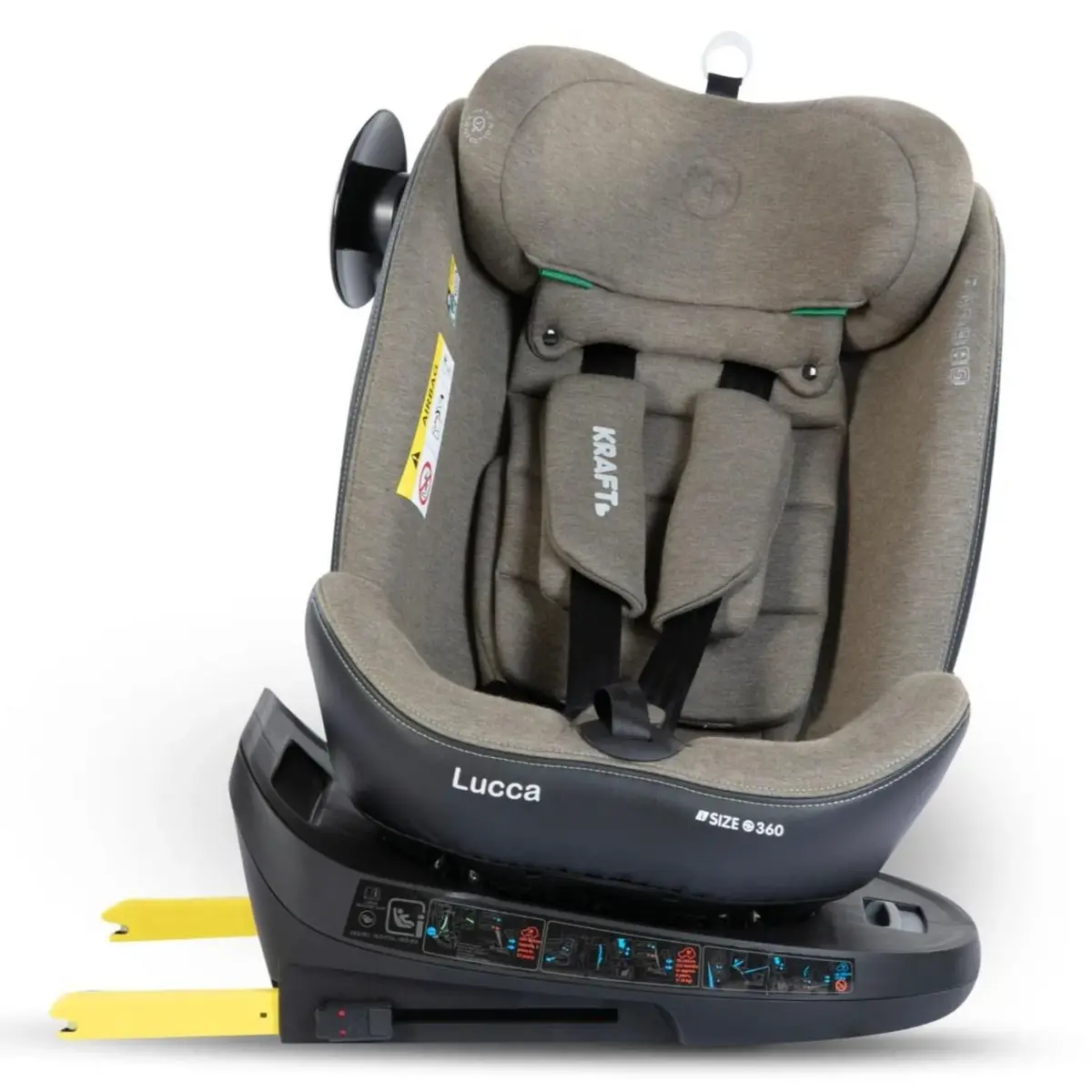 Kraft Lucca I-Size Oto Koltuğu 0-36 Kg Grey