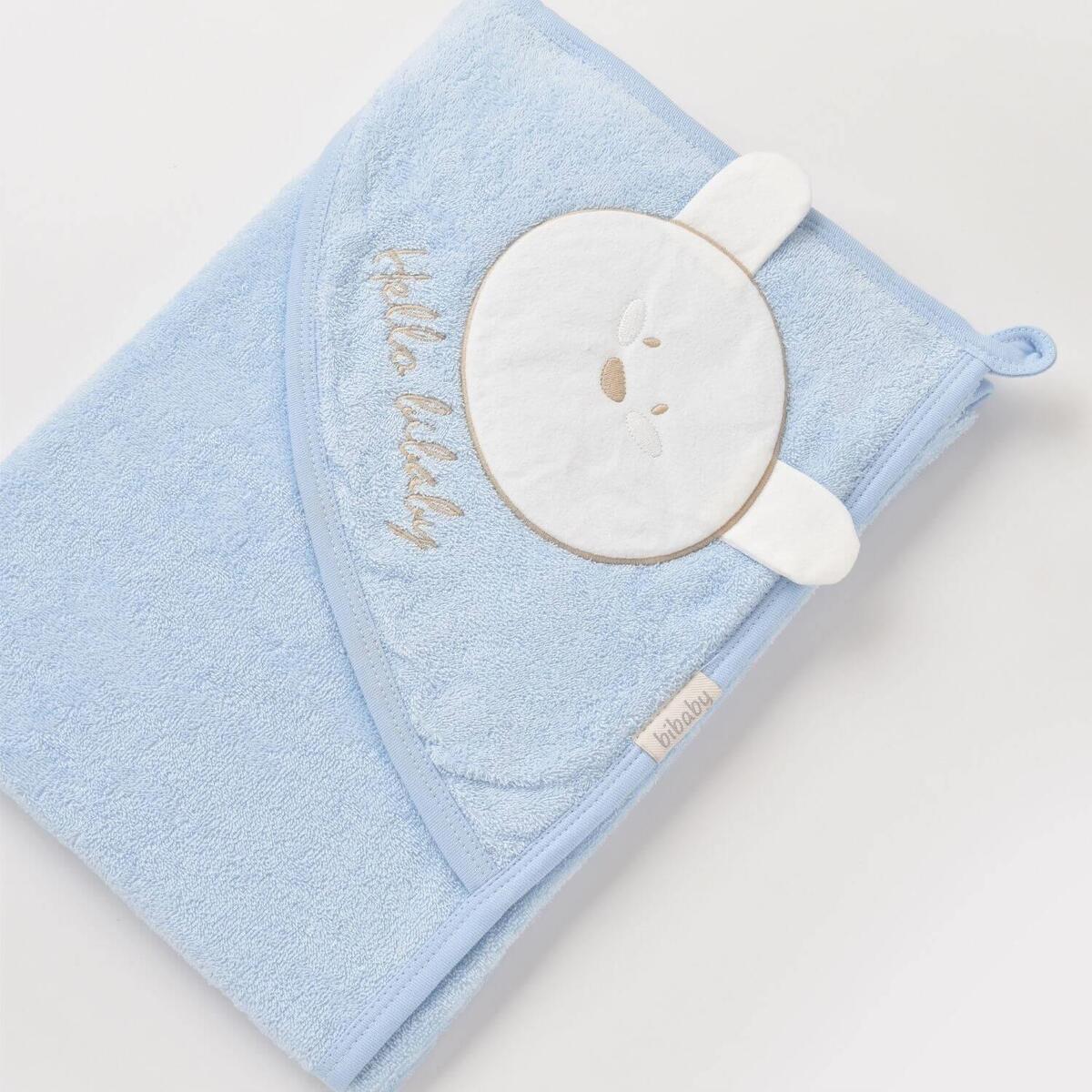 Bibaby Havlu New Hello Mavi
