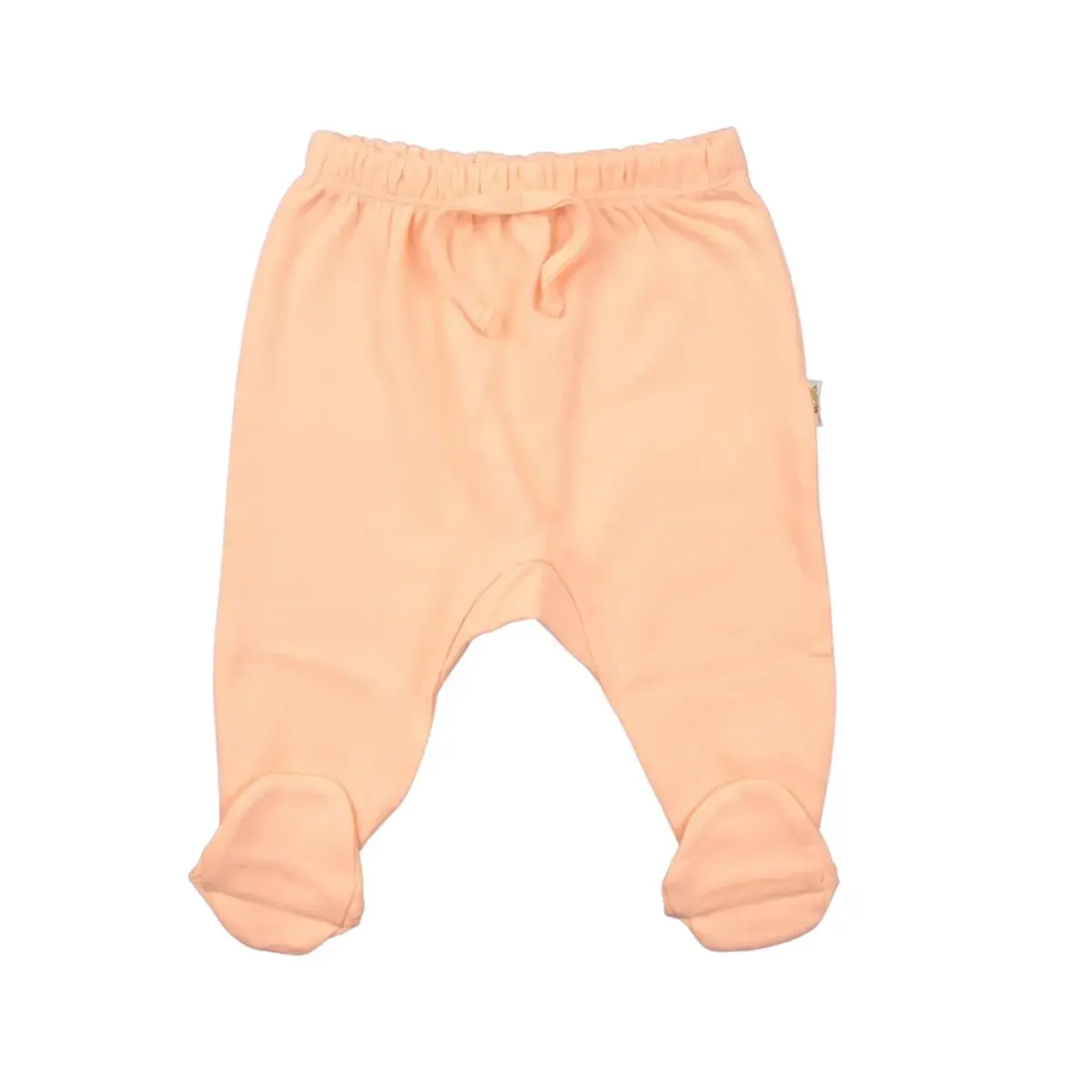 Mini Damla Pantolon Patikli Penye Somon Mini Damla Pantolon Patikli Penye Somon