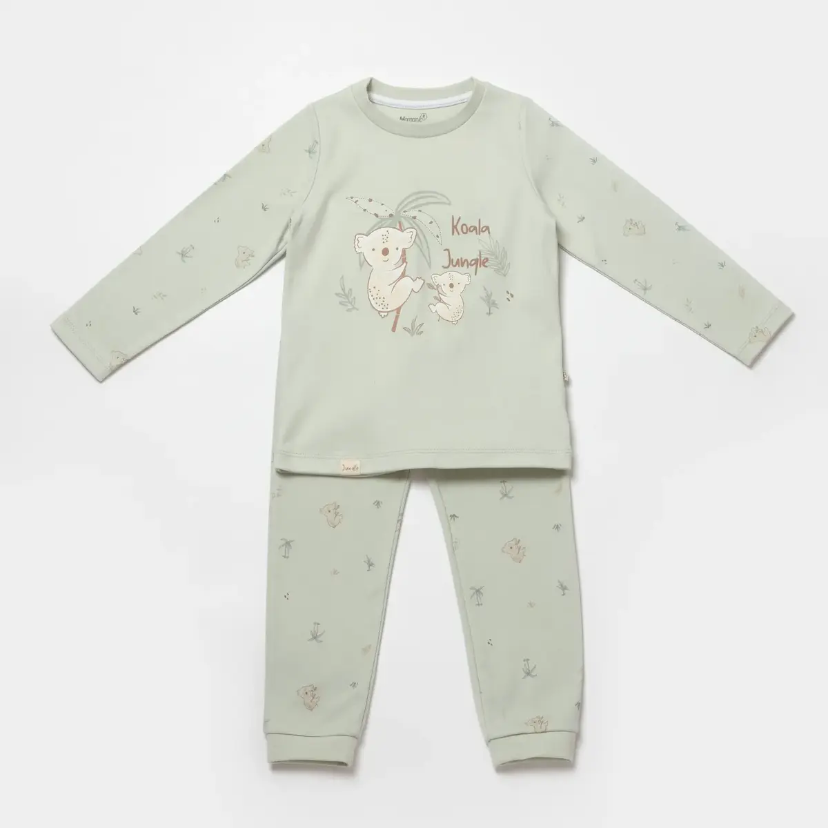Bibaby Organik Pijama Takımı Koala Jumper Mint Bibaby Organik Pijama Takımı Koala Jumper Mint