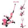 Globber Go Up Baby 360 Işıklı Scooter - Koyu Pastel Pembe