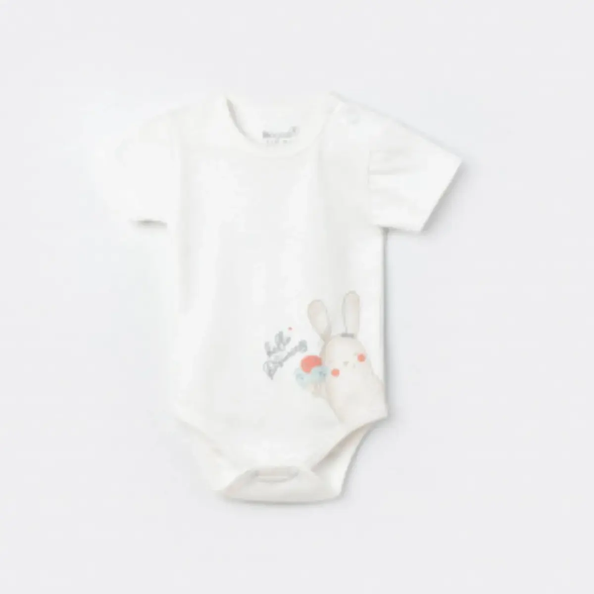 Bibaby Organik Body Pretty Ears Bunny Ekru