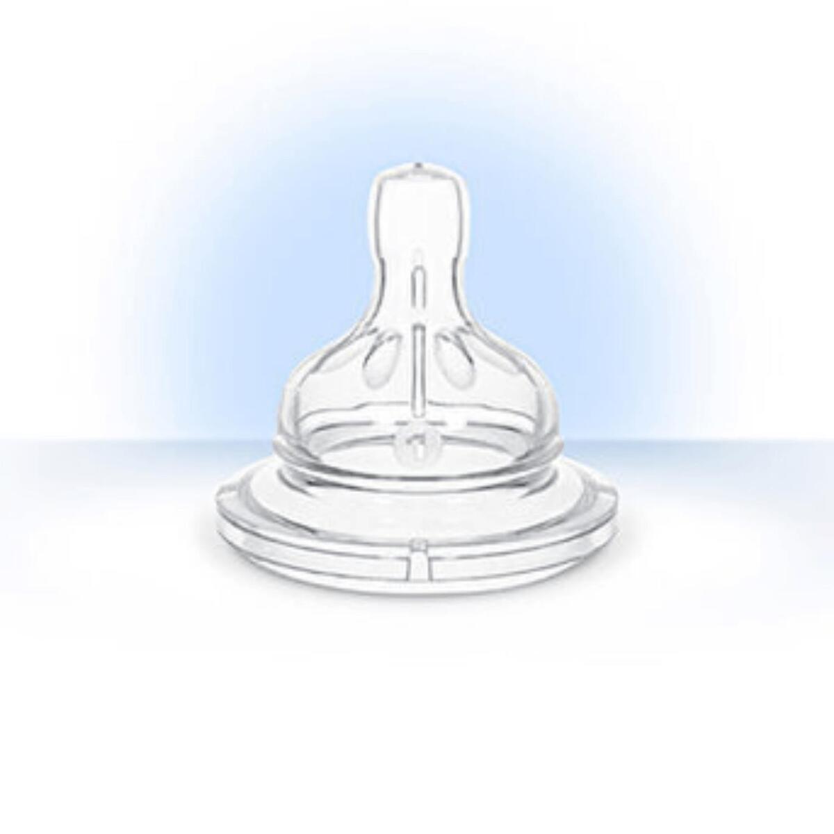 Wee Baby Geniş Ağızlı Yuvarlak Uçlu Silikon Biberon Emziği 0+ Ay