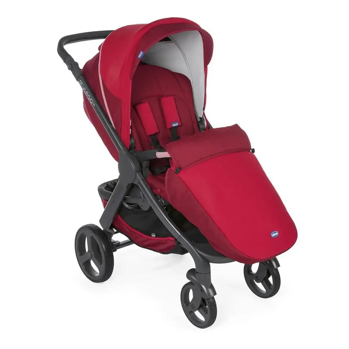 Chicco Trio StyleGo Travel Sistem Bebek Arabası Red Passion