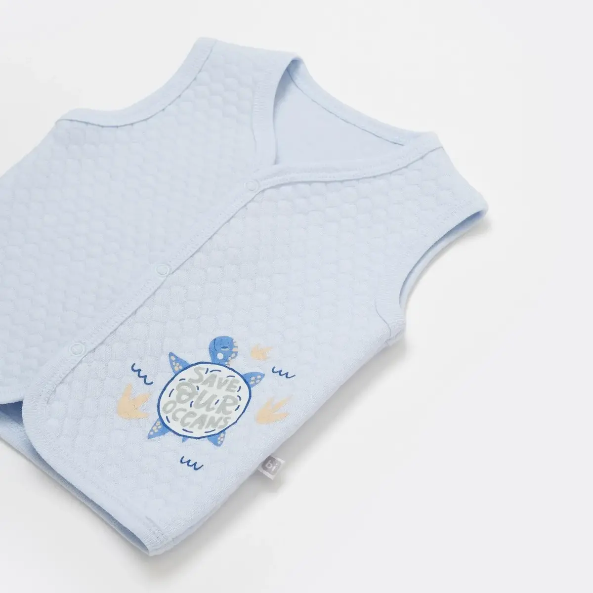 Bibaby Yelek Kapitone Oceans Mavi