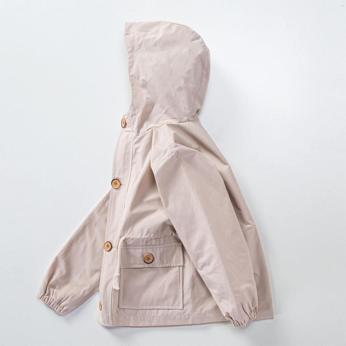 Midimod Yağmurluk Bej