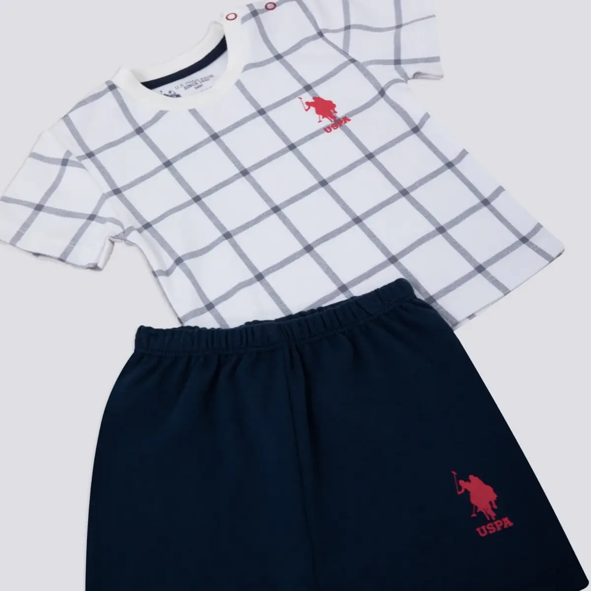 U.S. Polo 2li Takım T-Shirt Krem