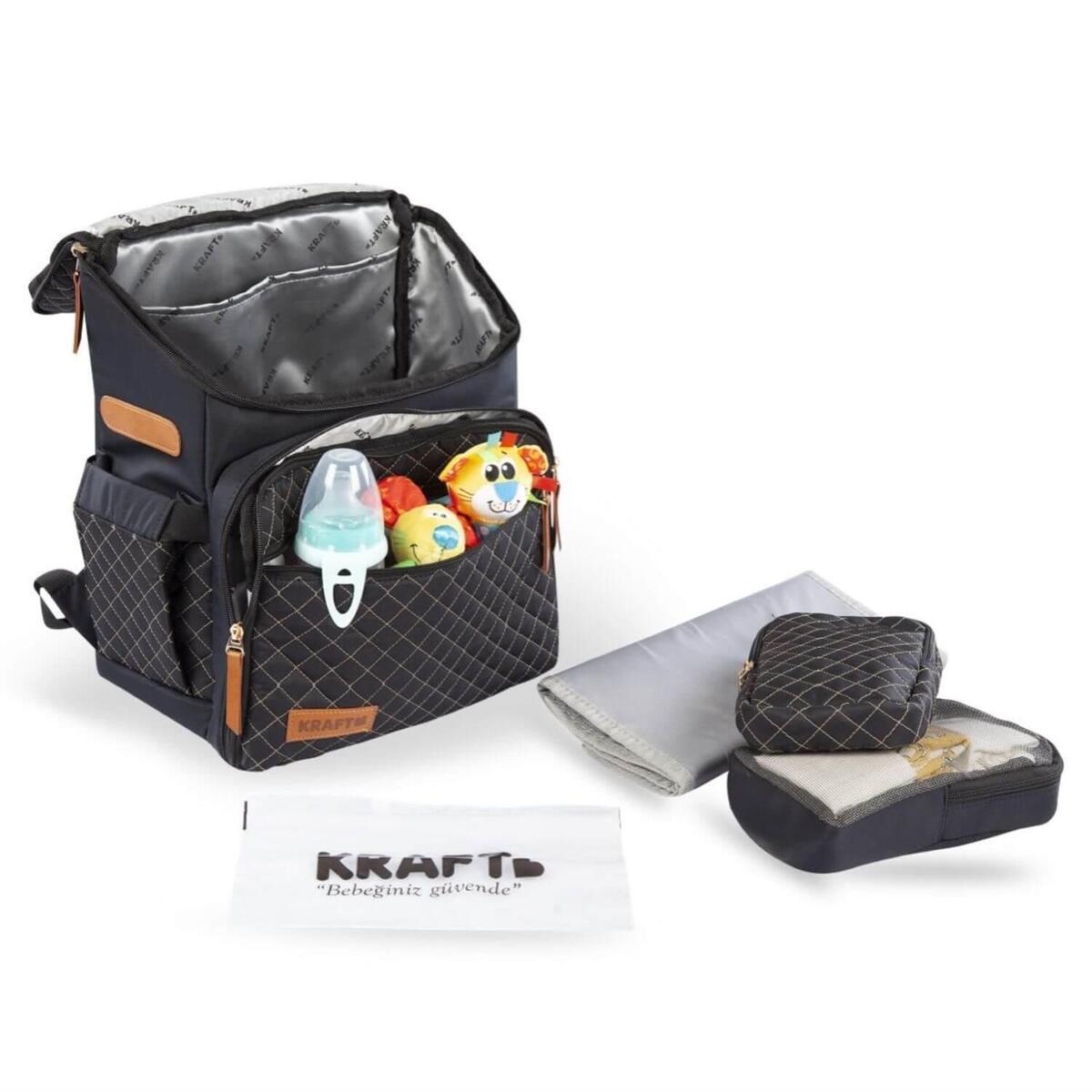 Kraft Diamond Anne Bebek Bakım Çantası Gri