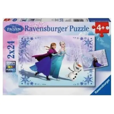 Ravensburger 2x24 Parçalı Puzzle WD Frozen-091157