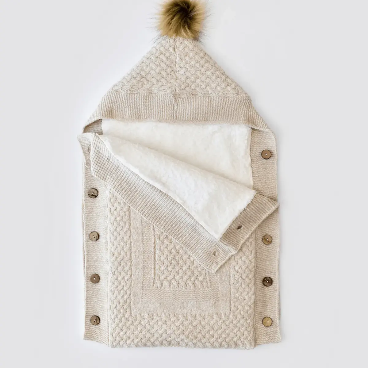 Bibaby Kundak Triko Elegance Bej