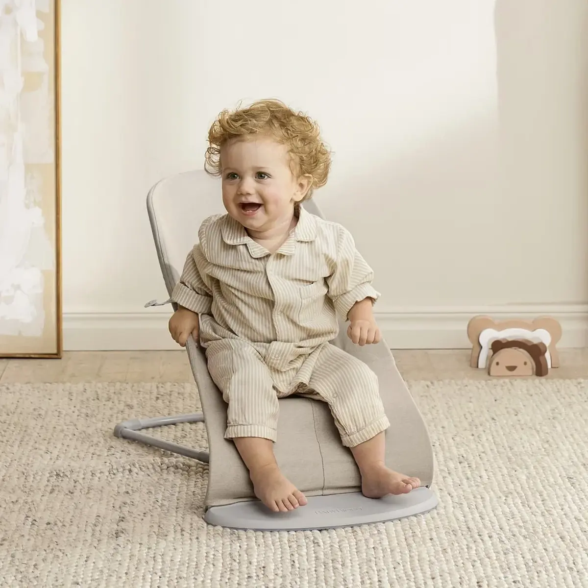 Babybjörn Bliss Ana Kucağı Woven Melange Light Beige