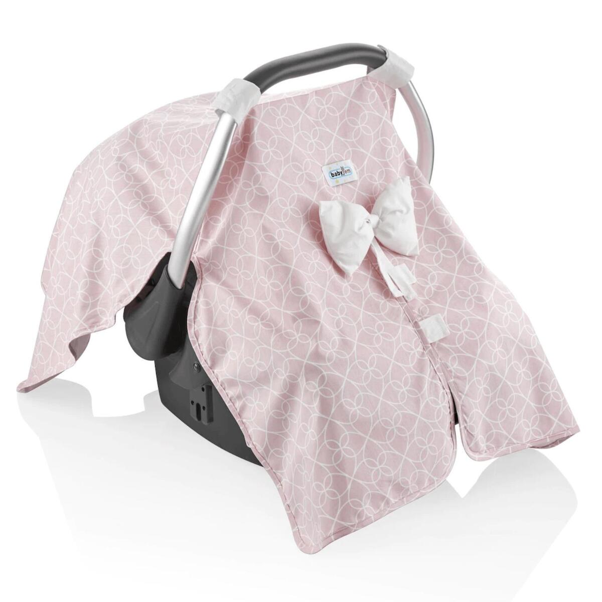 Babyjem Ana Kucağı Örtüsü Pembe Yonca